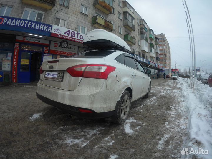 Багажник бокс на крышу Ford Focus 3 (2011-2019)