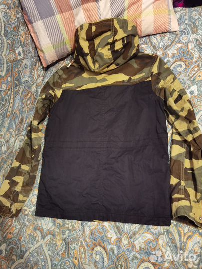 Quiksilver camo легкая куртка