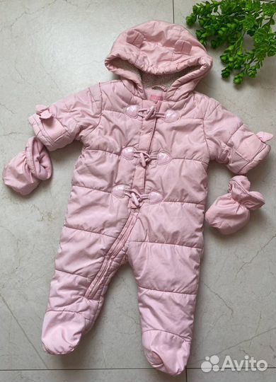 Зимний комбинезон для девочки