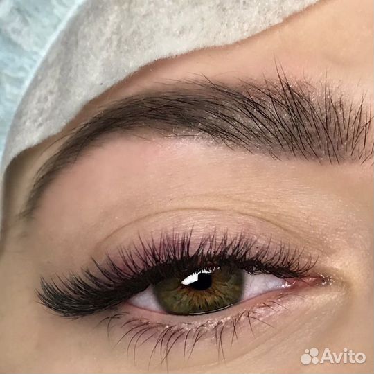 Наращивание ресниц,архитектура бровей