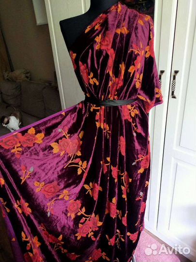 Ткань панбархат СССР винтаж