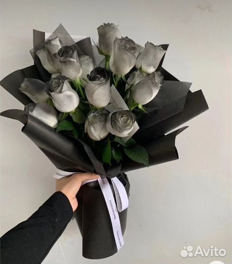 Черные розы