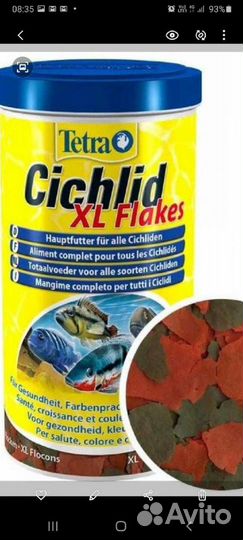 Корм для цихлид Тетра Tetra