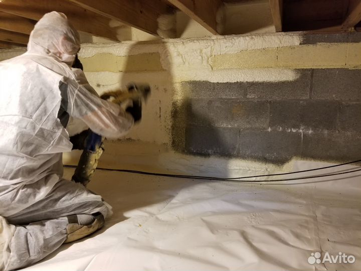 Утепление пенополиуретаном крыши дома