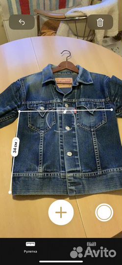 Джинсовая куртка levis M