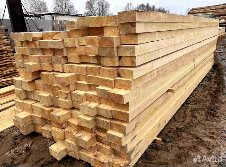 Брус обрезной 100х150х6000