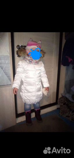Пальто зимнее детское