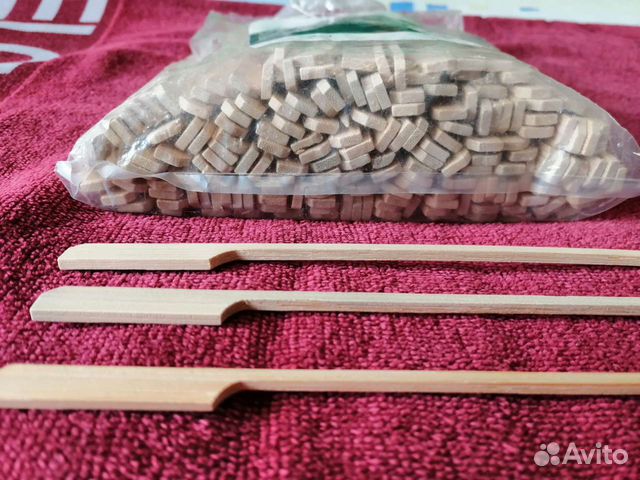 Пика бамбуковая для канапе