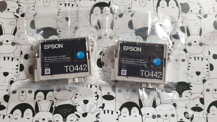 Картриджи Epson T0431, T0444, T0442, T0443