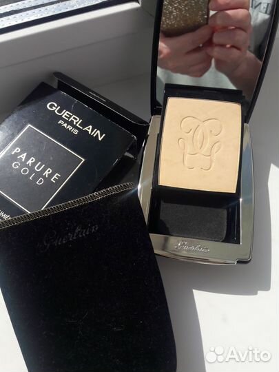 Guerlain parure gold пудра