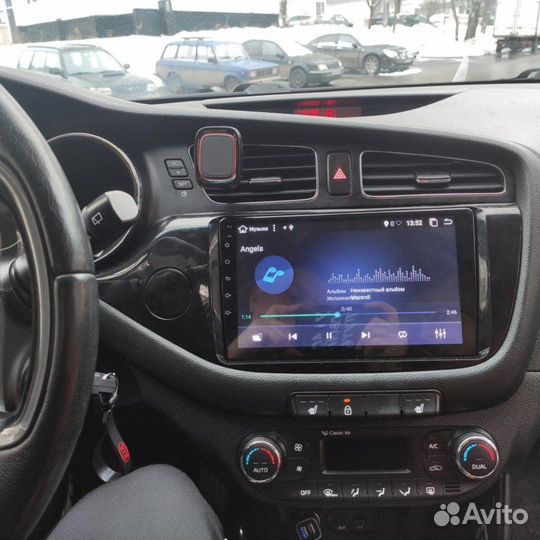 Магнитола андроид 9 дюймов android Kia Ceed jd 2