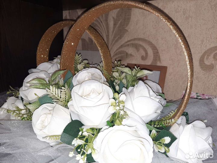 Украшение на свадебную машину