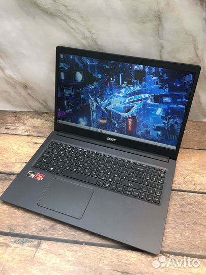 Acer ryzen 5 - 8cp 3.7gz, 15.6, ssd