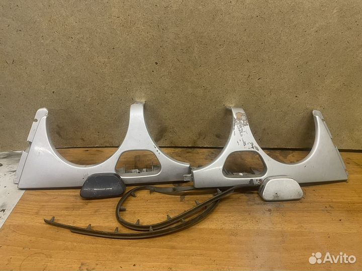 Маски под фары Mercedes W210 комплект