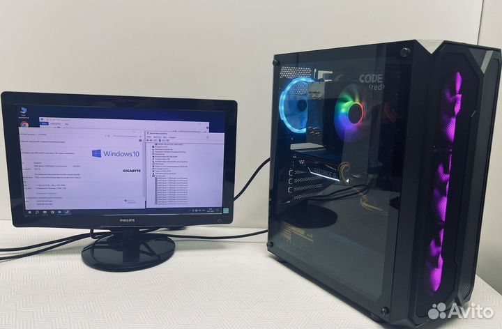 Мощный игровой компьютер Ryzen 7 / 1660Super