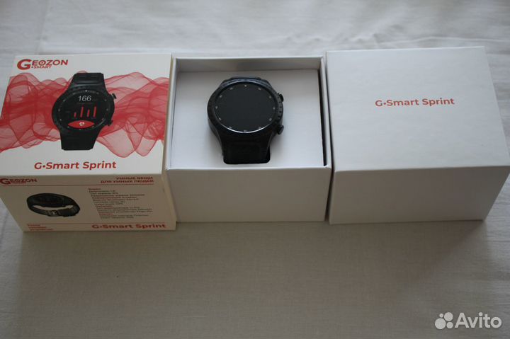 Смарт-часы Geozon Sprint черные