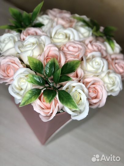 Мыльные розы букеты