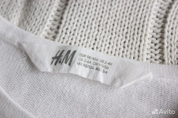 Кофта кардиган нарядная H&M 98/104