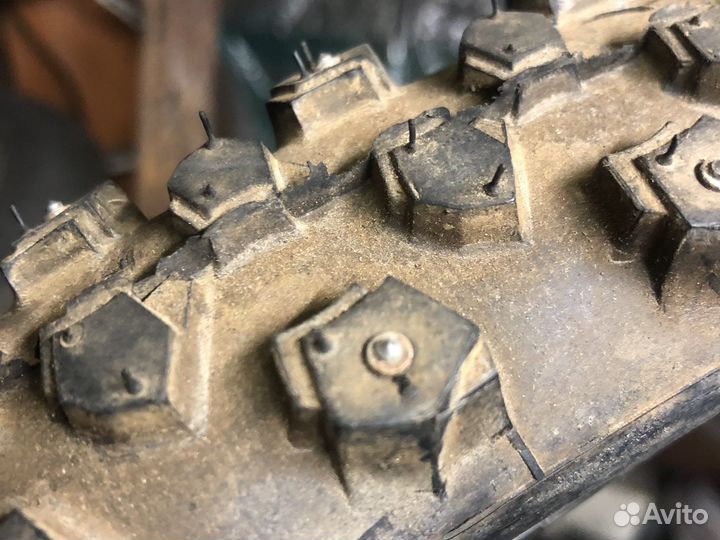 Зимняя шипованая резина на велосипед nokian