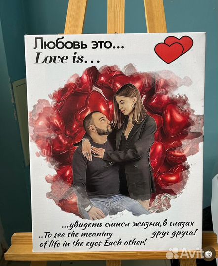 Печать картин на холсте
