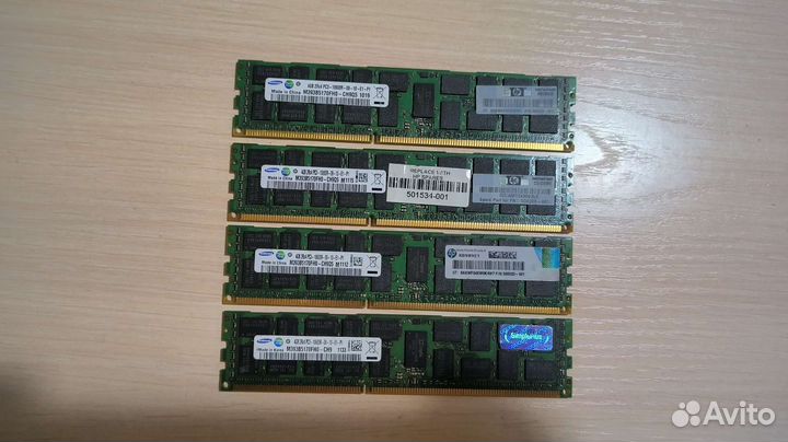 Серверная память 4Gb DDR3 10600R