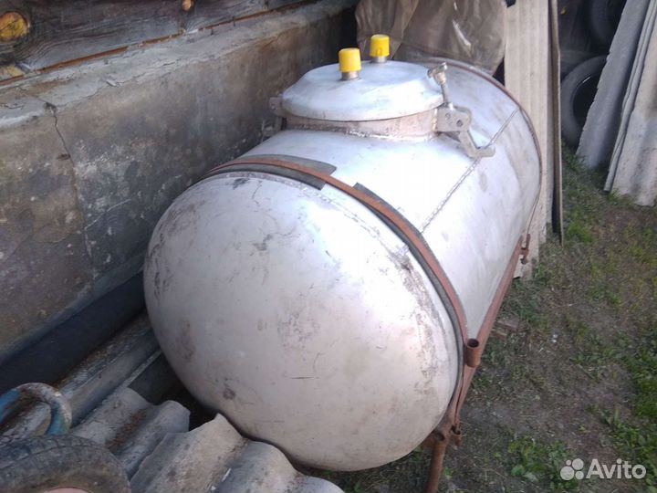 Бак алюминиевый 500л б/у