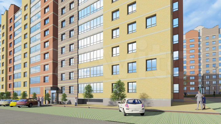 2-к. квартира, 57,7 м², 3/10 эт.