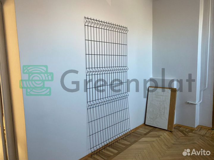 Сетка для забора 3д панель