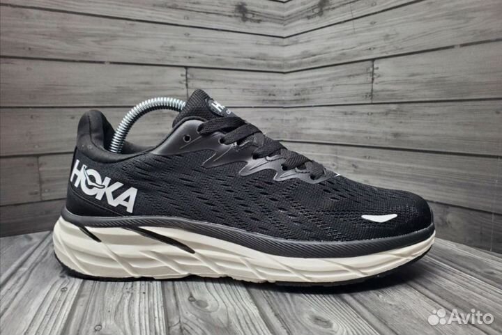 Кроссовки Hoka Klifton 8 спортивные беговые 41-45