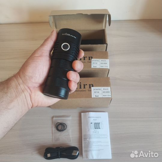 Поисковый фонарь Sofirn Sp 36 pro (4sst 40)