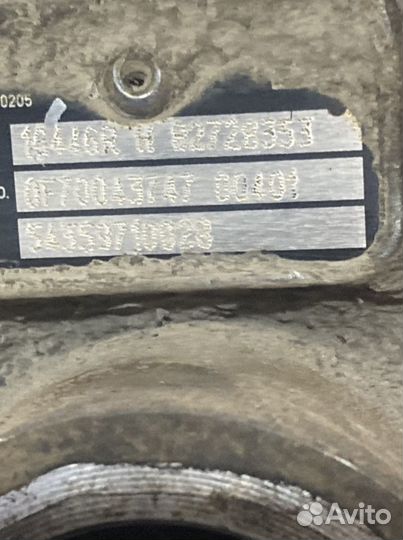 Турбина renault duster