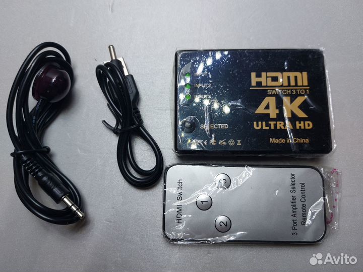 Hdmi Switch 4K переключатель видеосигналов
