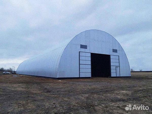 Быстровозводимый арочный ангар