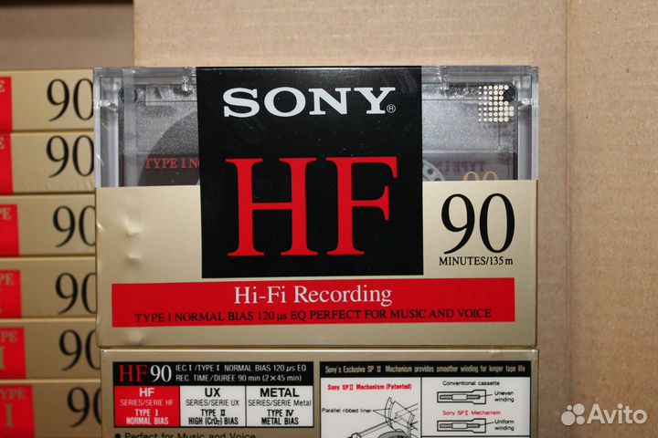 Sony HF 90 аудиокассеты