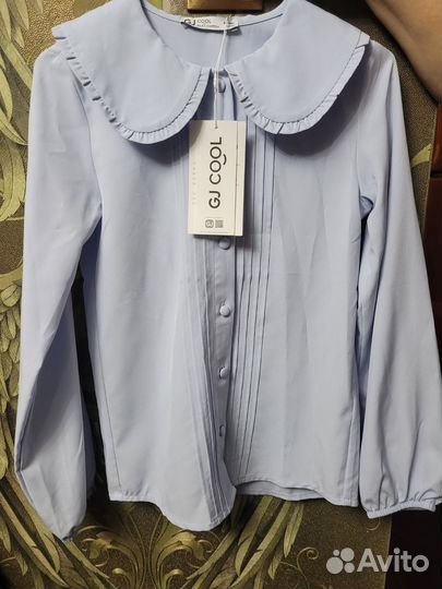 Блузка gj cool 146 голубая