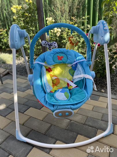 Шезлонг+ качель для новорожденных