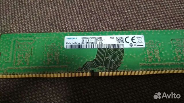 Оперативная память DDR4 12 Gb