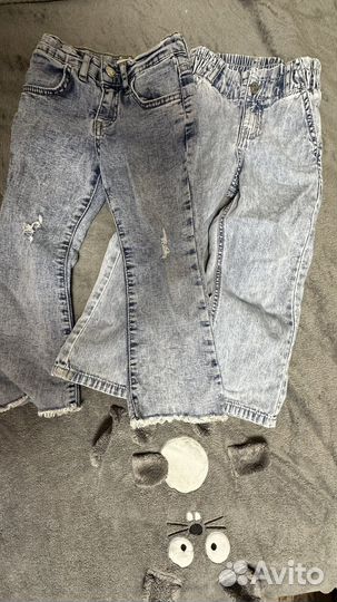 Джинсы, юбка, пиджак