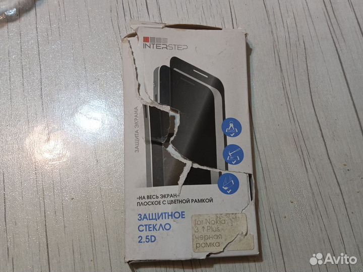 Защитное стекло Nokia3. 1Plus