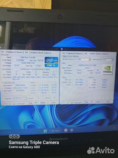 Lenovo G500s Core i5,nVidea 720m ssd 8 gb