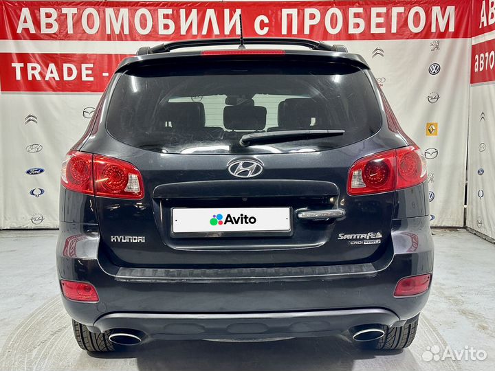 Hyundai Santa Fe 2.2 AT, 2008, 198 560 км