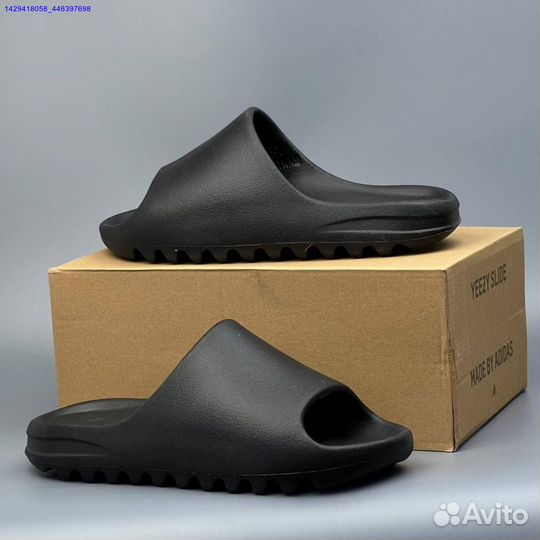 Тапочки Adidas Slide Black (Арт.48901)