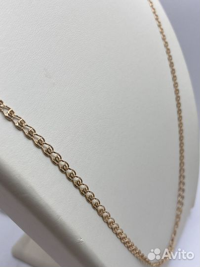 Золотая цепь/проба 585/ вес 7.63 гр./ 65 см