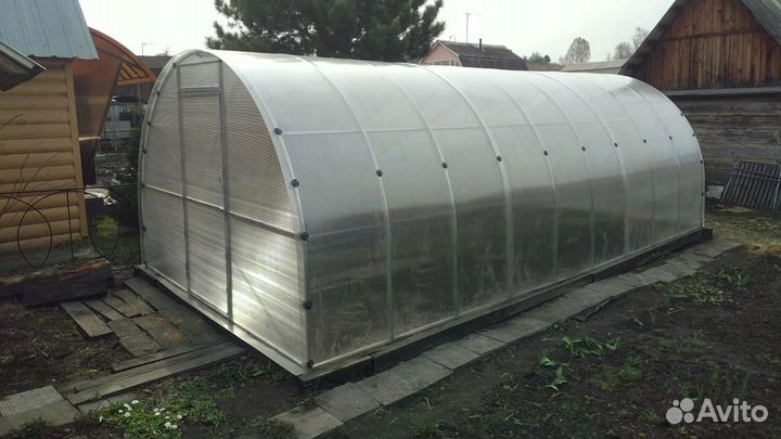 Теплица из поликарбоната усиленная