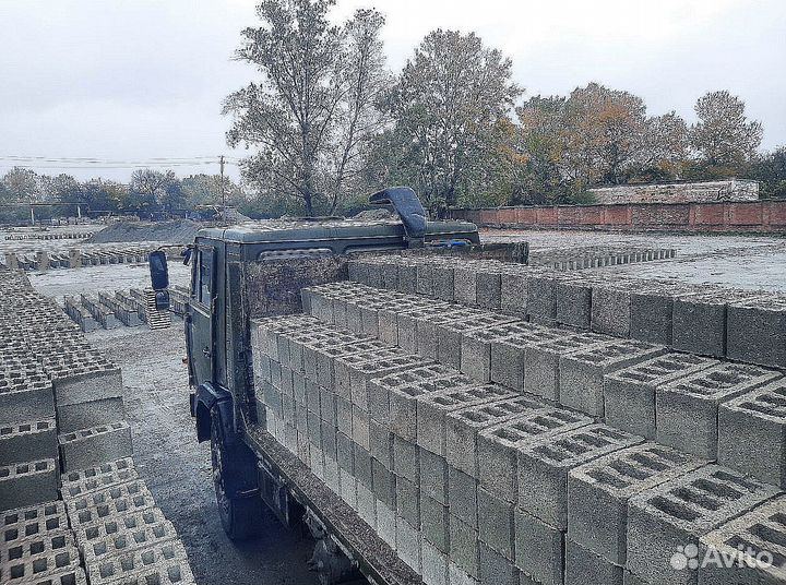 Блоки отсевные шлакоблоки