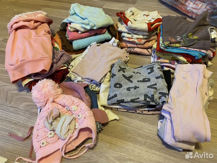 Вещи пакетом 86 92 на девочку