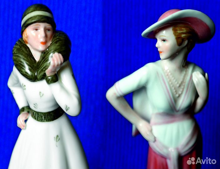 Фигурки Костяной фарфор Marks & Spencer 1989г