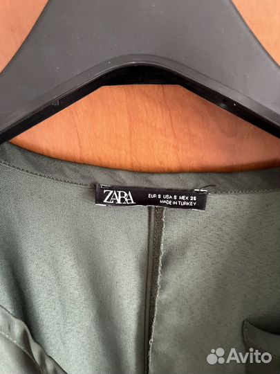 Комбинезон с поясом zara