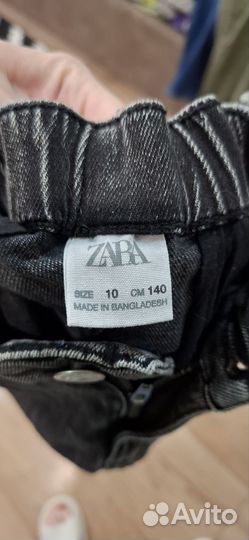 Джинсы zara 140