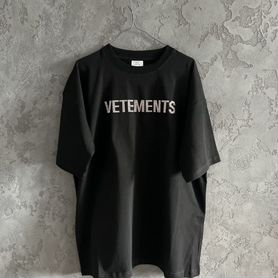 Vetements swarovski футболка